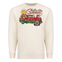 Sandshell hello summer Premium Sweatshirt - SublimationCraftShop