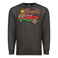 Smoke hello summer Premium Sweatshirt - SublimationCraftShop