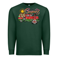 Sports Green hello summer Premium Sweatshirt - SublimationCraftShop