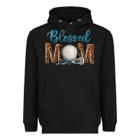 Black western blessed mom with lacrosse Heavyweight Hoodie - texasbilliewilder