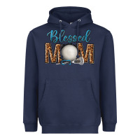 Navy western blessed mom with lacrosse Heavyweight Hoodie - texasbilliewilder