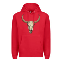 Red bull skull Premium Hoodie - AdoDesignShop