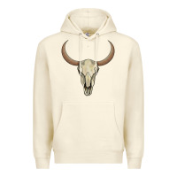Sandshell bull skull Premium Hoodie - AdoDesignShop