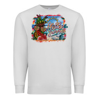 Dove Grey hello summer Premium Sweatshirt - SublimationCraftShop
