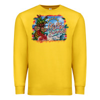 Lemon hello summer Premium Sweatshirt - SublimationCraftShop