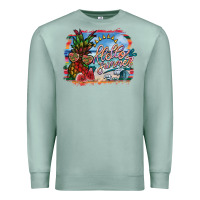 Seafoam hello summer Premium Sweatshirt - SublimationCraftShop