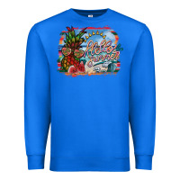 True Royal hello summer Premium Sweatshirt - SublimationCraftShop