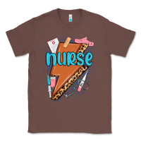 Chestnut nurse lightning bolt Classic Tee - MaliasSmallBusiness