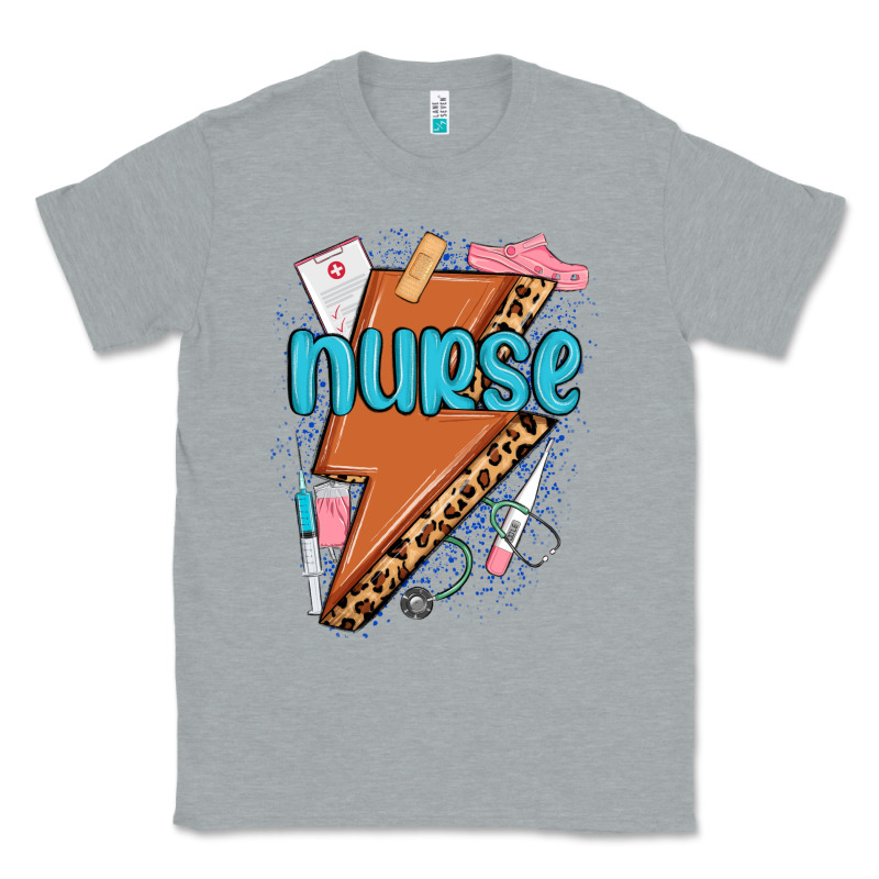 Nurse Lightning Bolt Classic Tee by MaliasSmallBusiness | Teevron