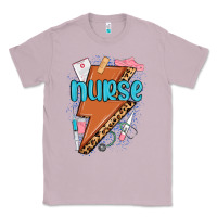 Lilac nurse lightning bolt Classic Tee - MaliasSmallBusiness