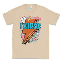 Mushroom nurse lightning bolt Classic Tee - MaliasSmallBusiness