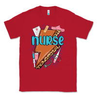 Red nurse lightning bolt Classic Tee - MaliasSmallBusiness