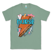 Sage nurse lightning bolt Classic Tee - MaliasSmallBusiness