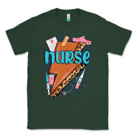 Sports Green nurse lightning bolt Classic Tee - MaliasSmallBusiness