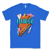 True Royal nurse lightning bolt Classic Tee - MaliasSmallBusiness