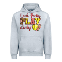 Heather Grey Look Pretty Play Dirty Urban Hoodie - LillyAllenDesigns