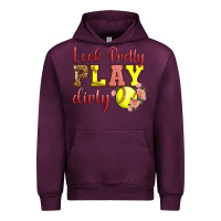 Mauve Wine Look Pretty Play Dirty Urban Hoodie - LillyAllenDesigns