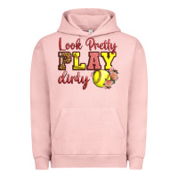 Pigment Salmon Look Pretty Play Dirty Urban Hoodie - LillyAllenDesigns