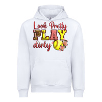 White Look Pretty Play Dirty Urban Hoodie - LillyAllenDesigns