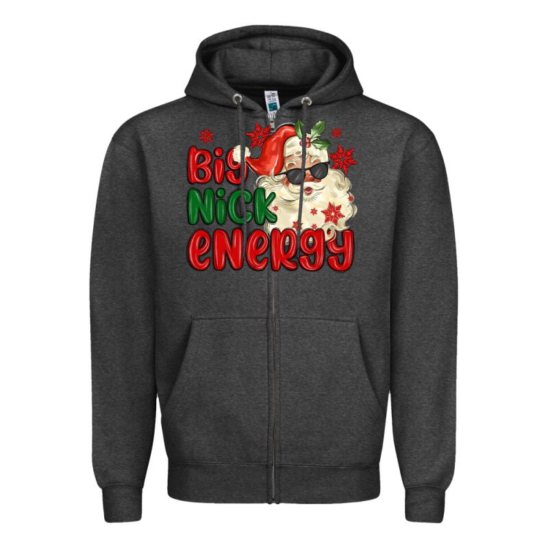 Big Nick Energy Zipper Hoodie by MaliasSmallBusiness | Teevron
