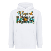 White western blessed mom with sunflower Heavyweight Hoodie - texasbilliewilder