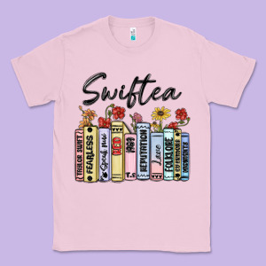 Swiftea Books Classic Tee Designed By Maliassmallbusiness