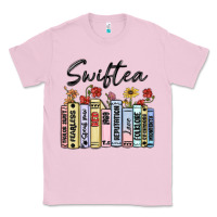 Bubblegum Pink swiftea books Classic Tee - MaliasSmallBusiness