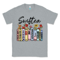Heather Grey swiftea books Classic Tee - MaliasSmallBusiness