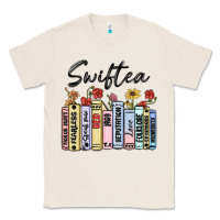 Natural swiftea books Classic Tee - MaliasSmallBusiness
