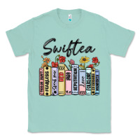 Seafoam swiftea books Classic Tee - MaliasSmallBusiness