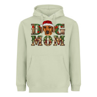 Matcha christmas dog mom dachshund Heavyweight Hoodie - RanaPortraitStore