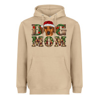 Mushroom christmas dog mom dachshund Heavyweight Hoodie - RanaPortraitStore