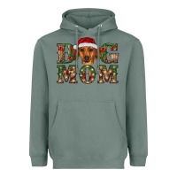 Sage christmas dog mom dachshund Heavyweight Hoodie - RanaPortraitStore