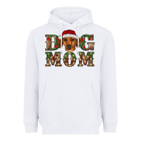 White christmas dog mom dachshund Heavyweight Hoodie - RanaPortraitStore