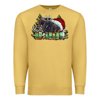Antique Gold oh,snap! Premium Sweatshirt - CowhideDigitalArt