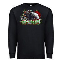 Black oh,snap! Premium Sweatshirt - CowhideDigitalArt