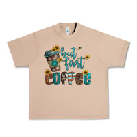 Burro but first coffee Urban Heavy Tee - Artiststas
