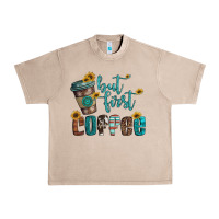 French Oak but first coffee Urban Heavy Tee - Artiststas
