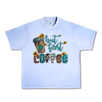Grape Ice but first coffee Urban Heavy Tee - Artiststas