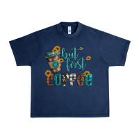 Navy but first coffee Urban Heavy Tee - Artiststas