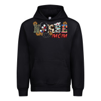 Black western nurse mom Urban Hoodie - BarkalooDesign