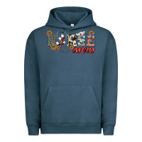 Pigment Midnight Navy western nurse mom Urban Hoodie - BarkalooDesign