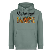 Sage western dachshund mom Heavyweight Hoodie - RanaPortraitStore