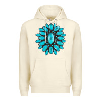 Sandshell turqoise gemstone Premium Hoodie - AdoDesignShop