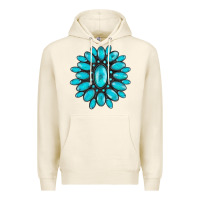 Tofu turqoise gemstone Premium Hoodie - AdoDesignShop