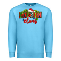 Ocean Blue Cousin claus christmas Premium Sweatshirt - FaDigitalArtStudio