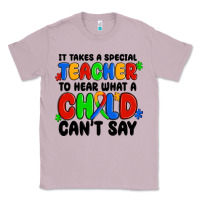 Lilac it takes a special teacher to hear what a child ca Classic Tee - MaliasSmallBusiness