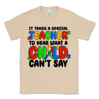 Mushroom it takes a special teacher to hear what a child ca Classic Tee - MaliasSmallBusiness