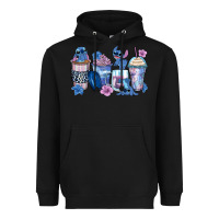 Black stitch coffee cups Heavyweight Hoodie - Zillion Design Studio