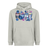 Moon Dust stitch coffee cups Heavyweight Hoodie - Zillion Design Studio